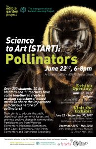 Landed Learning Students Inspire Community to Care for Pollinators Through START Project