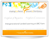 Landed Learning Project Recognized by the Canadian Council on Learning
